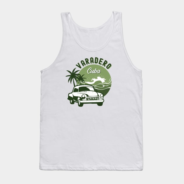 Varadero Beach Tank Top by SM Shirts